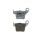 Τακάκια φρένων -TRW- MCB730EC, Honda CR/CRF/CRE (2000-2014), Aprilia MXV 450 (2008), Honda CRM 450 (2008)