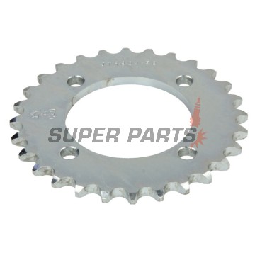 Πίσω γρανάζι -JT- JTR834,28, 28 δόντια, ατσάλινο, Yamaha BW 80 1986-1988, 1990, PW 80 1983-2010, RD 50/80 1982-1984, RT 100 1990-2000, TT-R 110 2008-2020, TT-R 50 2006-2020, TT-R 90 2000-2008, YB 100 1980-1994