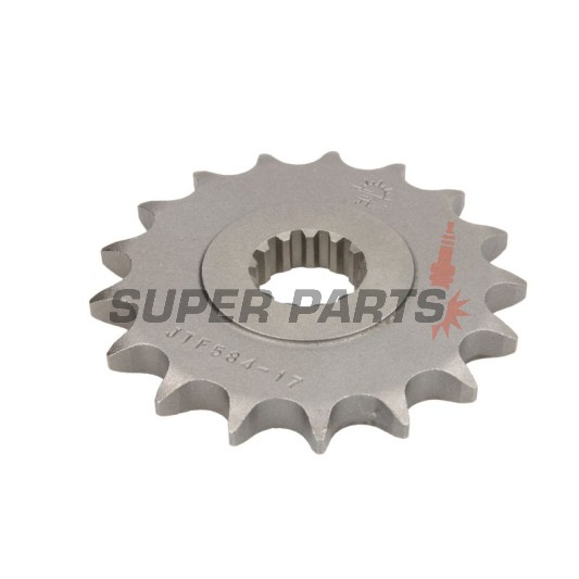 Μπροστινό γρανάζι -JT- JTF584,17, 17 δόντια, Yamaha FZR 1000 1989-1995, FZR 750 1989-1992, GTS 1000 1993-2000, YZF 1000 1996-2002, YZF-R6 600 1999-2010