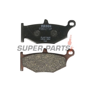 Τακάκια φρένων -FERODO- FDB2213P, Honda CB/CBR/VTX, Yamaha MT/YZF/FZ, Suzuki GSX/GSF/DL, Kawasaki Z/KLE 250-1300cc (1991-2022)