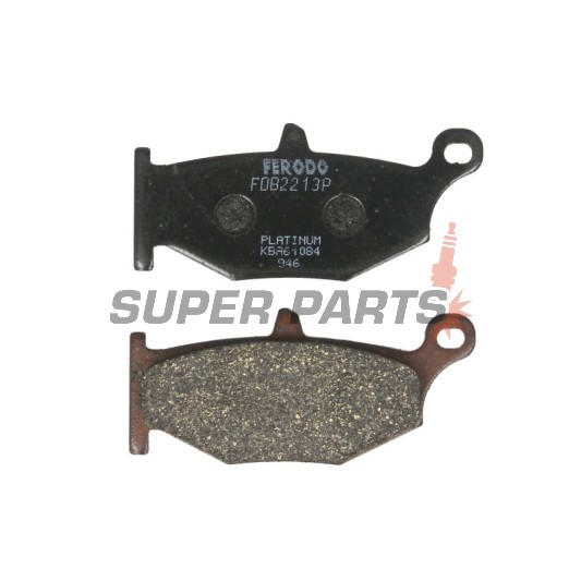 Τακάκια φρένων -FERODO- FDB2213P, Honda CB/CBR/VTX, Yamaha MT/YZF/FZ, Suzuki GSX/GSF/DL, Kawasaki Z/KLE 250-1300cc (1991-2022)