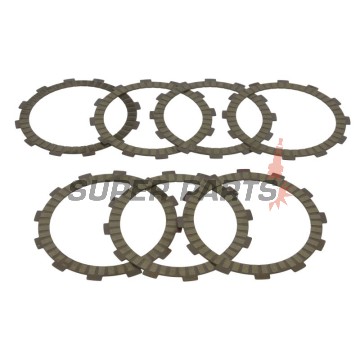 Σετ δίσκων συμπλέκτη -TRW- MCC508-7, Beta Rev 270 2T & RR 250/450/525 Enduro (2005-2009), Husqvarna FC250/350 (2016-2019), KTM EXC/Freeride/SMR/SX/SX-F/SXS/XC/XC-F/XC-W 250-560 (2000-2020)