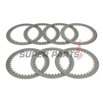 Σετ ατσάλινων δίσκων συμπλέκτη -TRW- MES397-7, Kawasaki KFX 450R (KSF) + KX 450F (2005-2022)
