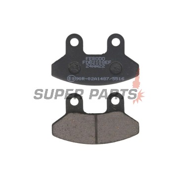 Τακάκια φρένων -FERODO- FDB2108EF, SYM Euro-MX/Joyride/RS/Shark 50-200 1999-2006