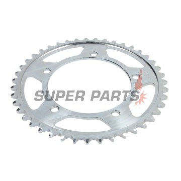 Πίσω γρανάζι -JT- JTR1792,43, 43 δόντια, ατσάλινο, Kawasaki KLV 1000 2004-2006, Rieju RS-2 125 2005-2006, Suzuki GSR 600 2006-2011, GSR 750 2011-2016, GSX-R 600 2001-2010, GSX-R 750 2000-2010, GSX-S 750 2015-2016, Triumph America 800 2003-2004