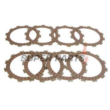 Σετ δίσκων συμπλέκτη -FERODO- FCD0151, Honda CRF250R/X & 300X (2004-2017), KTM EXC-F 250 (2005-2013), KTM SX-F 250/250 4T (2005-2012), KTM SXS-F 250 (2006-2009), KTM XC-F 250 (2011-2012)