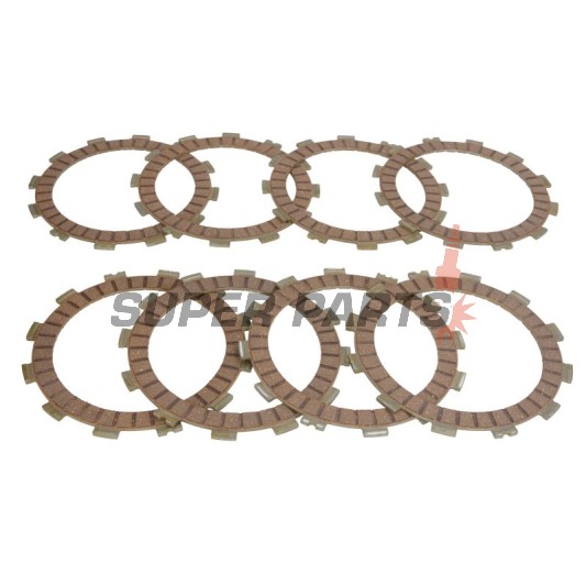Σετ δίσκων συμπλέκτη -FERODO- FCD0151, Honda CRF250R/X & 300X (2004-2017), KTM EXC-F 250 (2005-2013), KTM SX-F 250/250 4T (2005-2012), KTM SXS-F 250 (2006-2009), KTM XC-F 250 (2011-2012)
