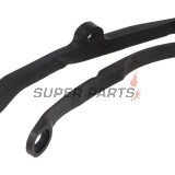 Γλίστρα αλυσίδας -POLISPORT- μαύρο, πολυουρεθάνη, KAWASAKI KX 250/450 2016-2020