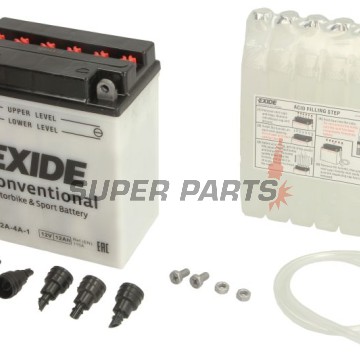 Μπαταρία -EXIDE- 12N12A-4A-1, 12Ah 12V