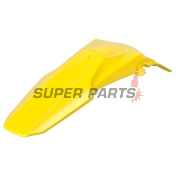 Πίσω φτερό/ουρά -POLISPORT- κίτρινο, SUZUKI RM-Z 450 2008-2017