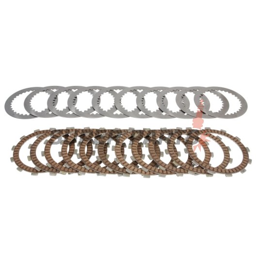 Πλήρες σετ συμπλέκτη -FERODO- FCS0720/2, Ducati Hypermotard 796 2009-2012, Monster 620/695/795/796/800S2R 2004-2013