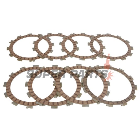 Σετ δίσκων συμπλέκτη -FERODO- FCD0315, Suzuki Bandit 650/GSX-F 600-750/GR 650 1983-2006