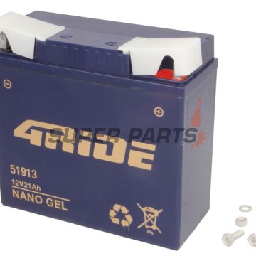 Μπαταρία -4 RIDE- 51913 4RIDE GEL, 21Ah 12V