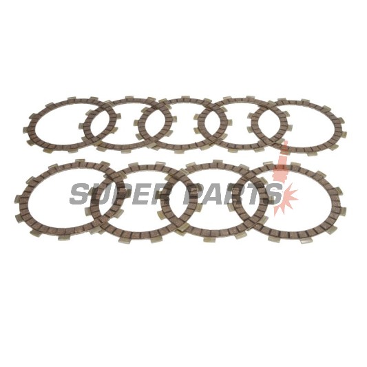 Σετ δίσκων συμπλέκτη -4 RIDE- TCS2318, Yamaha FZR750R & YZF750R/SP (1989-1998), TDM850/900/900A ABS (1996-2014), TRX850 (1996-1999), YZF-R6 600 (2006-2020)