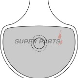 Τακάκια φρένων -FERODO- FDB352P, Harley-Davidson Touring (Road King, Electra Glide, Tour Glide, Road Glide), Softail (Fat Boy, Heritage, Springer, Night Train), Dyna (Super Glide, Low Rider, Wide Glide), Sportster XL/XLH 883/1200 (1984-2008)