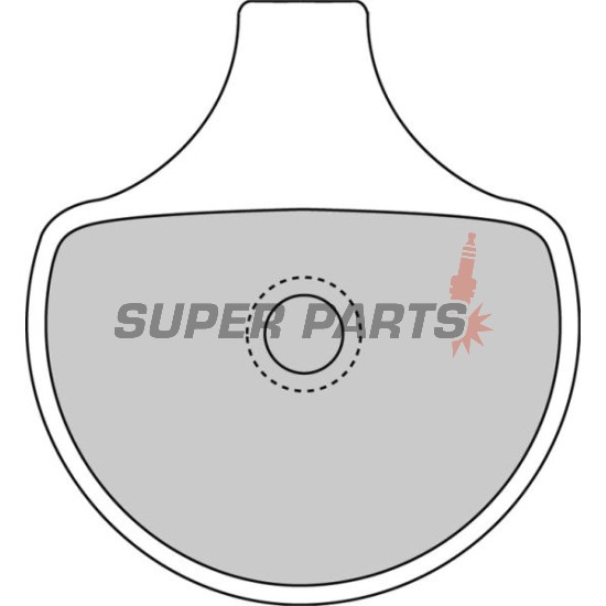 Τακάκια φρένων -FERODO- FDB352P, Harley-Davidson Touring (Road King, Electra Glide, Tour Glide, Road Glide), Softail (Fat Boy, Heritage, Springer, Night Train), Dyna (Super Glide, Low Rider, Wide Glide), Sportster XL/XLH 883/1200 (1984-2008)