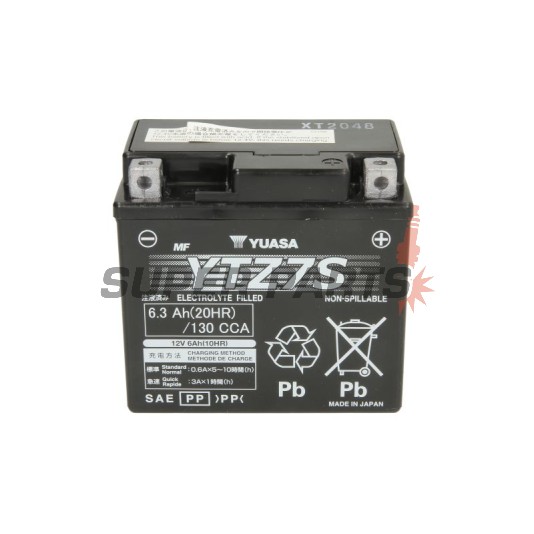Μπαταρία -YUASA- YTZ7S, 6Ah 12V