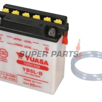 Μπαταρία -YUASA- YB5L-B, 5Ah 12V