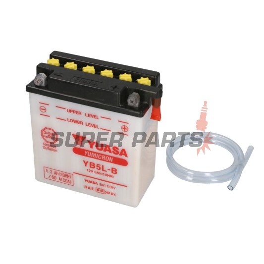 Μπαταρία -YUASA- YB5L-B, 5Ah 12V