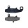 Τακάκια φρένων -FERODO- FDB606P, Honda VTZ250 Xelvis, Suzuki DR650/650R/RS/RSE/RE/SE, DR750S-800S Big (1988-1996)