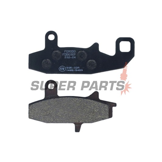 Τακάκια φρένων -FERODO- FDB606P, Honda VTZ250 Xelvis, Suzuki DR650/650R/RS/RSE/RE/SE, DR750S-800S Big (1988-1996)