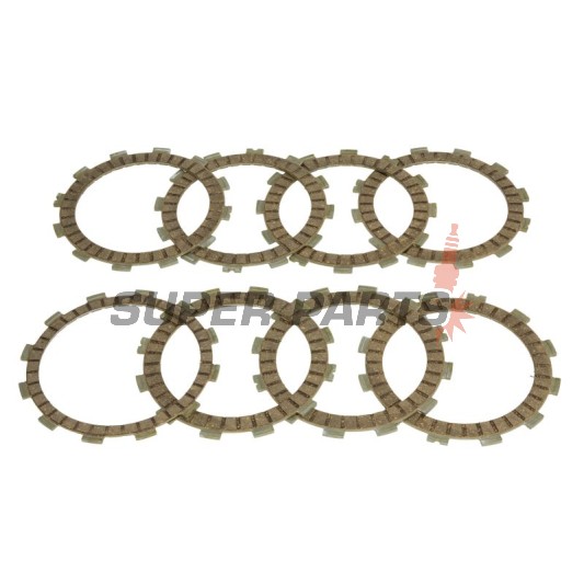 Σετ δίσκων συμπλέκτη -FERODO- FCD0675, Honda CRF250R/X & 300X (2004-2017), KTM EXC-F 250 (2005-2013), KTM SX-F 250/250 4T (2005-2012), KTM SXS-F 250 (2006-2009), KTM XC-F 250 (2011-2012)