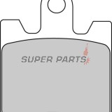 Τακάκια φρένων -FERODO- FDB2085ST, Suzuki Burgman 250 400/Yamaha FJR 1300 ABS (1998-2009)