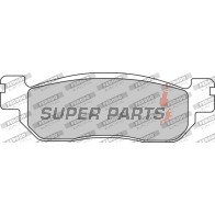 Τακάκια φρένων -FERODO- FDB2083EF, Yamaha VP X-City 250, YP Majesty 250, X-Max 125/250/400 ABS & Sport (1998-2017)