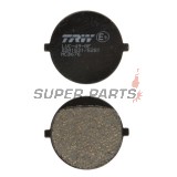 Τακάκια φρένων -TRW- MCB676, Cagiva Roadster 125/200 (1995-1998), Jawa 125 Travel, 280 Enduro, 350 Sport/TS/Style/Chopper, Butterfly 125, Style 650 (1993-2005)