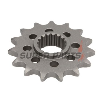 Μπροστινό γρανάζι -JT- JTF1904,15, 15 δόντια, KTM RC8 1190 2008-2015, SM 990 2009-2013, SMR 990 2011, Super Adventure 1290 2014-2020, Super Duke 1290 2016-2019, Super Duke 990 2004-2013, Super Enduro 950 2006-2010, Supermoto 950 2005-2010