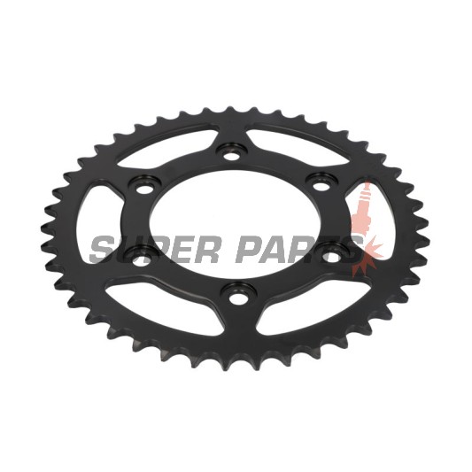 Πίσω γρανάζι -JT- JTR735,43, 43 δόντια, ατσάλινο, Ducati 851 851 1989-1992, 888 888 1993-1994, 900 900 1991-1997, 907 907 1991-1992, MH 900 2002, Monster 400 2001-2008, Monster 600 1994-2001, Monster 620 2002-2006, Monster 695 2007-2008
