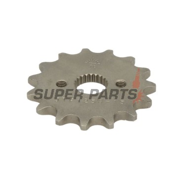 Μπροστινό γρανάζι -JT- JTF1256,15, 15 δόντια, Honda CR 80 1987-2004, CR 85 2003-2007, CRF 50 2004-2016, CRF 70 2004-2012, XR 50 2000-2004, XR 70 2000-2003