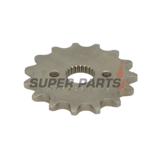 Μπροστινό γρανάζι -JT- JTF1256,15, 15 δόντια, Honda CR 80 1987-2004, CR 85 2003-2007, CRF 50 2004-2016, CRF 70 2004-2012, XR 50 2000-2004, XR 70 2000-2003