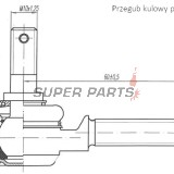 Εξωτερικό ακρόμπαρο -4 RIDE- Arctic Cat 50-450 2006-2016, Kawasaki KEF/KFX/KLF/KVF/KXF 110-400 1985-2005, Polaris Phoenix/Sawtooth 200 2006-2009, Suzuki LT/LT-A/LT-F/LT-Z 50-500 1983-2003