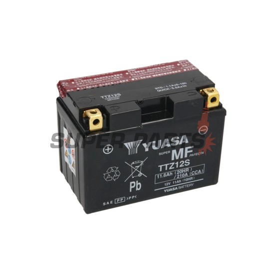 Μπαταρία -YUASA- TTZ12S-BS, 11Ah 12V