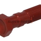 Βίδα banjo -TRW- διπλό, M10x1.00 (Brembo), Κόκκινο