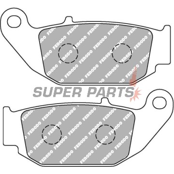 Τακάκια φρένων -FERODO- FDB2275P, Honda CBR 125R 2004-2015, CRF 250M/250L Rally 2014-2018