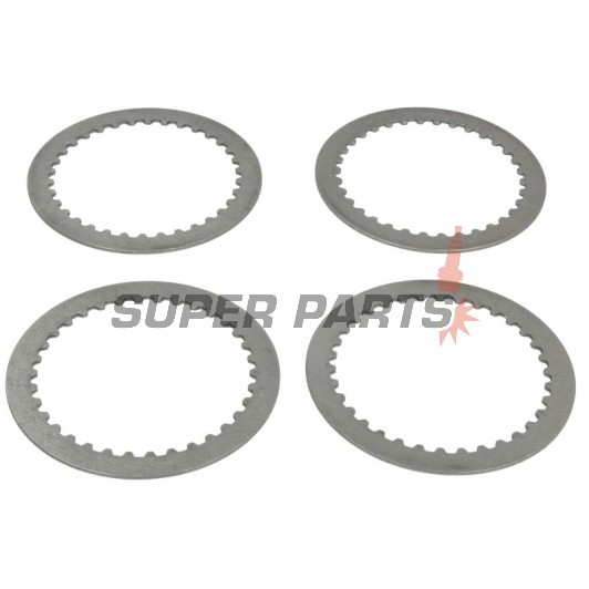 Σετ ατσάλινων δίσκων συμπλέκτη -TRW- MES384-4, Honda CBF 125 (2009-2015); Yamaha MT 125/125A ABS (2014-2017), YZF-R125/125R ABS (2014-2017)