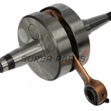 Στροφαλοφόρος άξονας -ATHENA-, Aprilia RS 50 2006-2010, RS4 50 2011-2016/2018, RX 50 2006-2014, SX 50 2006-2011, Derbi GPR 50 2004/2006-2014, Senda 50 2005-2013, Gilera RCR 50 2013-2018, SMT 50 2013-2018