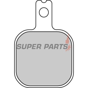 Τακάκια φρένων -FERODO- FRP415P, ISR/HARRISON Billet/FLORIDA Caliper