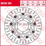 Δίσκος φρένου -TRW- MSW284, 310mm, Honda CTX 1300 (2014-2016)/ST 1300 Pan European/Pan European ABS (2002-2013)