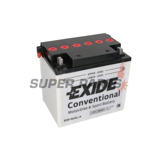 Μπαταρία -EXIDE- Y60-N24L-A, 28Ah 12V