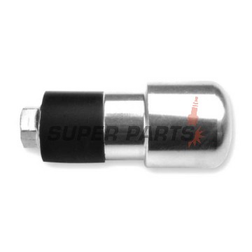 Τάπες τιμονιού (αντίβαρα) -VICMA- 17.5mm, ασημί - universal