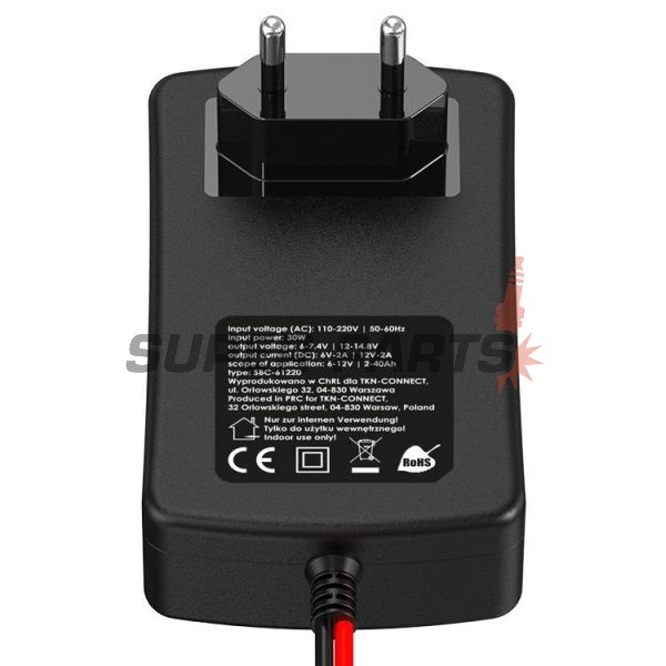 Φορτιστής μπαταρίας -4 RIDE- LAD000345Q, 6/12V - universal