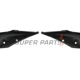 Πίσω πλαϊνά πλαστικά -POLISPORT- πορτοκαλί, KTM EXC, EXC-F, SX, SX-F, XC, XC-F 125-450 2019-2022