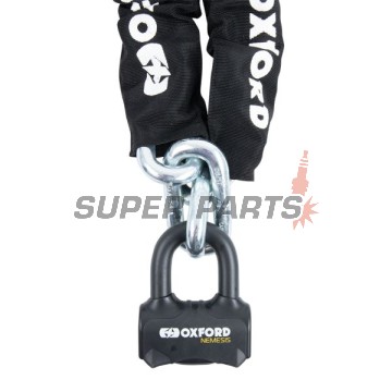 Αλυσίδα με κλειδαριά -OXFORD- Nemesis 16mm x2.0m