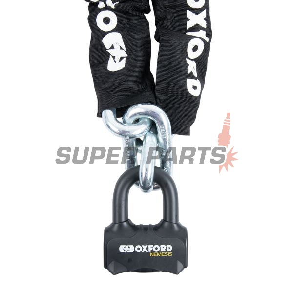 Αλυσίδα με κλειδαριά -OXFORD- Nemesis 16mm x1.5m