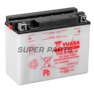 Μπαταρία -YUASA- Y50-N18L-A, 21Ah 12V