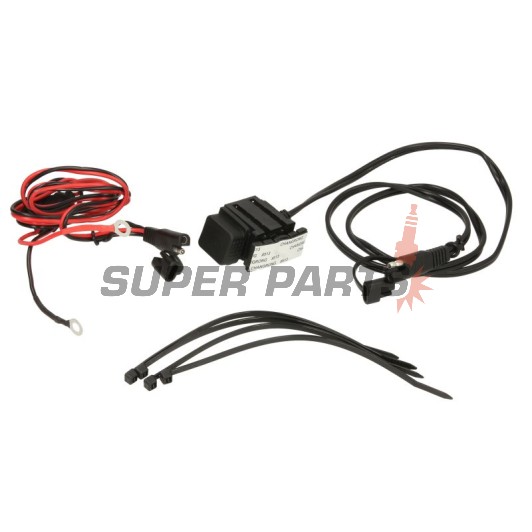 Αντάπτορας USB -4 RIDE- 12V, 2xUSB (3.1A) - universal