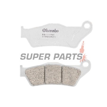 Τακάκια φρένων -BREMBO- 07BB04SX, Aprilia MX/Pegaso/RST, Ducati Monster/Multistrada, Gas Gas EC/Enducross, Husaberg FC/FE, Husqvarna CR/SM/TC/TE/WR, KTM Adventure/EXC/LC4/SX, Yamaha Majesty/TT 1994-2011